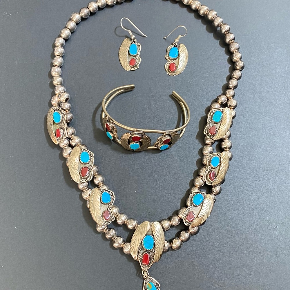 Faux Southwest Jewelry Set